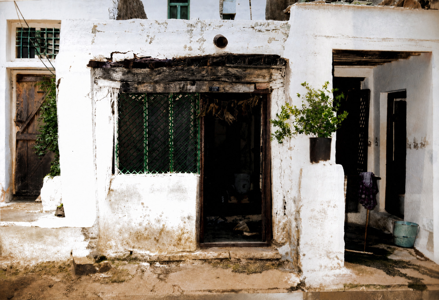 The house in Uravakonda where Raju lived with his brother