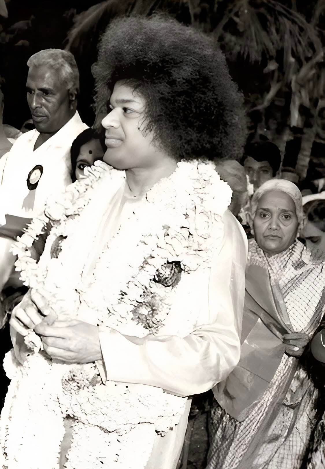 Easwaramma with Swami
