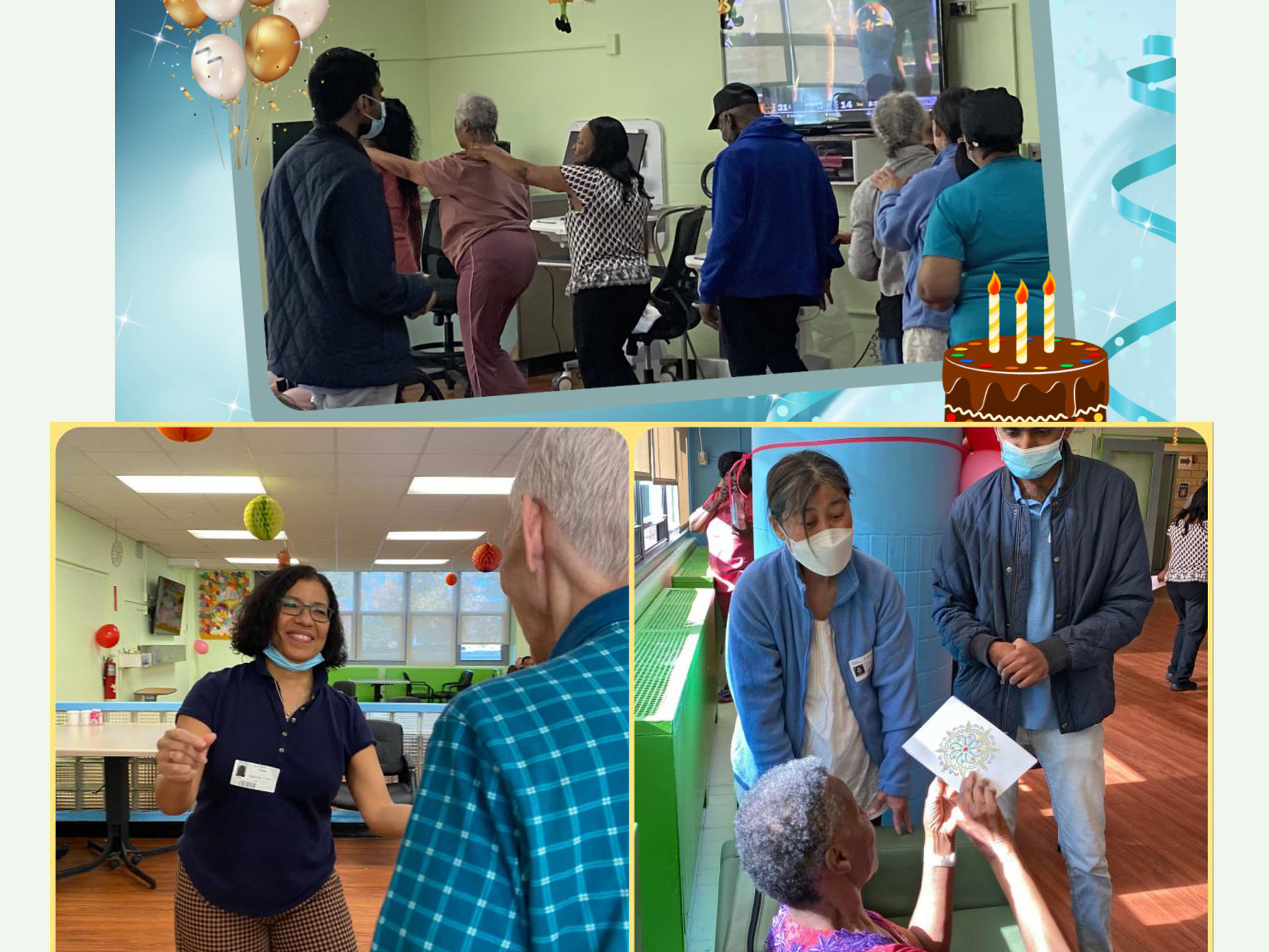 Region 1 (Northeastern states) SSSIO - Regular visits to a Senior Home in Manhattan to celebrate residents' birthdays