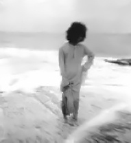 Sathya Sai Baba at Kanyakumari (Dec. 1958)