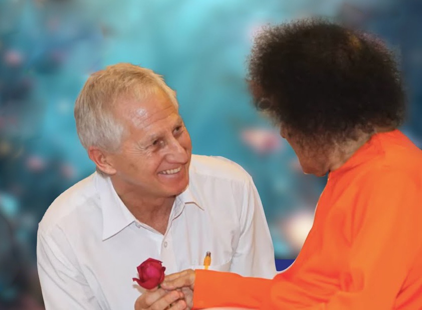 Dr. Leonardo Gutter and Sathya Sai Baba